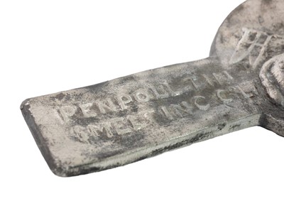 Lot 84 - A Penpoll Tin Smelting Company Ltd Truro ingot.