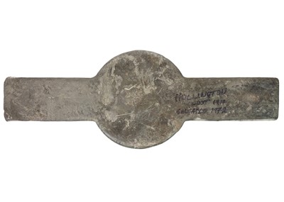 Lot 84 - A Penpoll Tin Smelting Company Ltd Truro ingot.