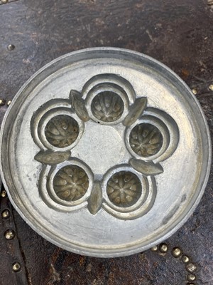 Lot 1209 - A Victorian pewter ice cream mould.
