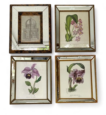 Lot 1370 - Gilt mirrored frames