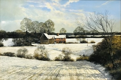 Lot 55 - Clive MADGWICK (1934-2005) Suffolk Landscape...