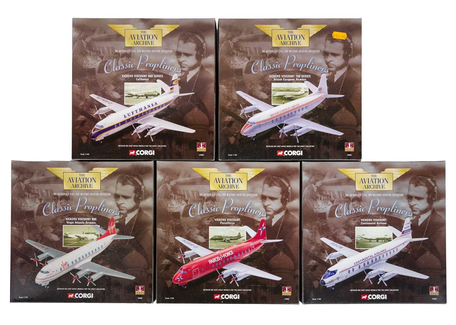 Lot 802 - Corgi Aviation Archive Classic Propliners