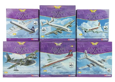 Lot 806 - Corgi Aviation Archive Airliners of the World (scale 1:144) (x6)