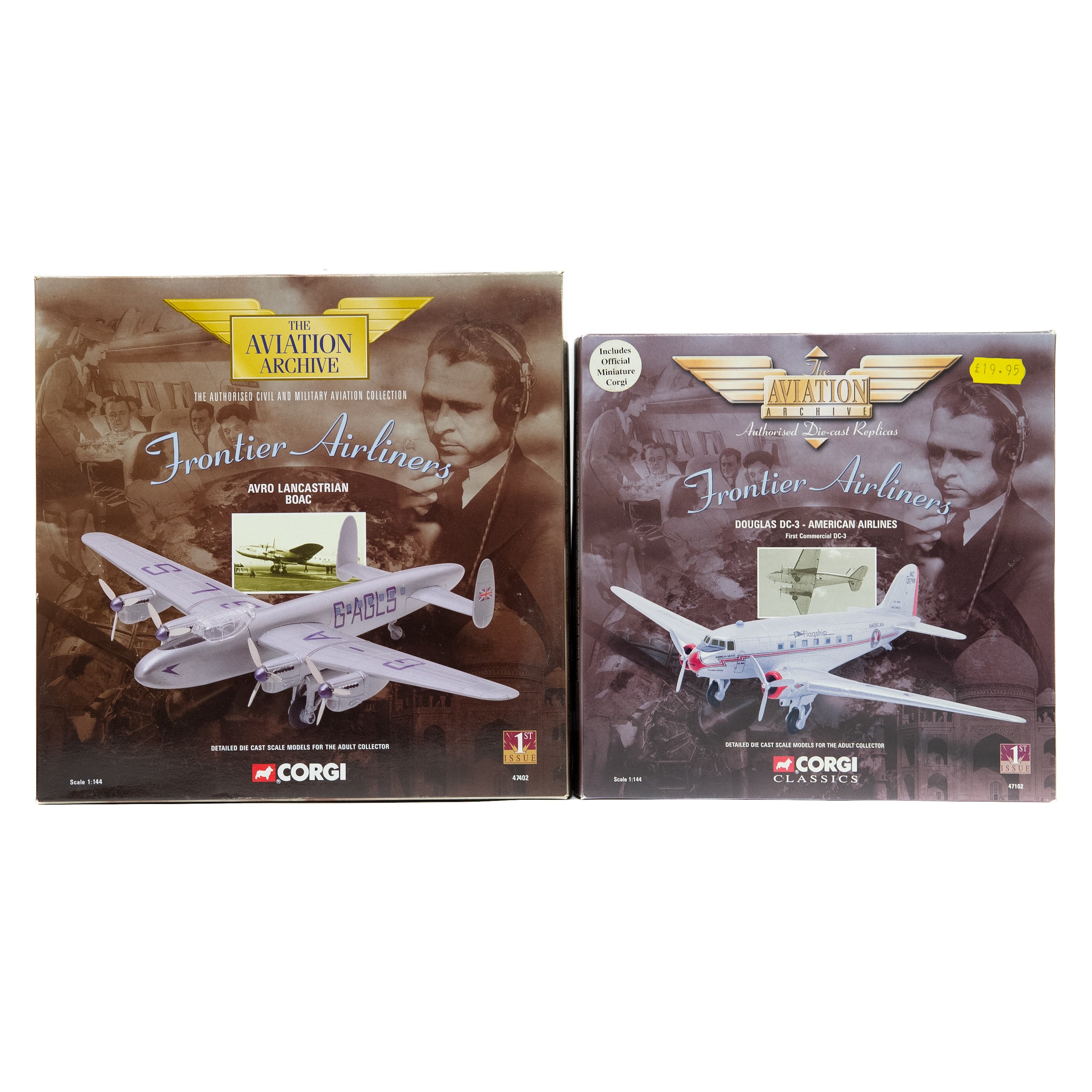 Lot 807 - Corgi Aviation Archive Frontier Airliners