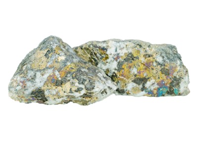 Lot 1344 - A rare cut specimen from Gilson's Cove mine, Port Quin.