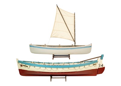 Lot 1361 - A model White Star Line lifeboat.