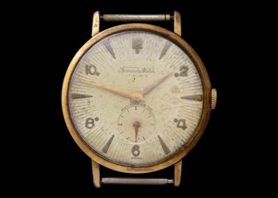 Lot 161 - FORMIDA WATCH - A manual wind gentleman's gold-plated wristwatch.