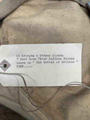 Lot 1308 - WWII German  Luftwaffe life jacket 'Schwimmweste' type 10.30