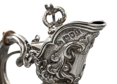 Lot 165 - An impressive Edwardian silver 'Armada ewer' by Elkington & Co.