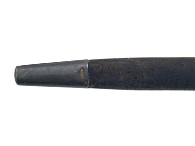 Lot 124 - A WWI era Lee Enfield 1907 pattern Sword Bayonet and Scabbard by James A. Chapman.