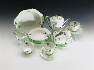 Lot 985 - A Royal Albert 'Embassy' coffee set comprising...