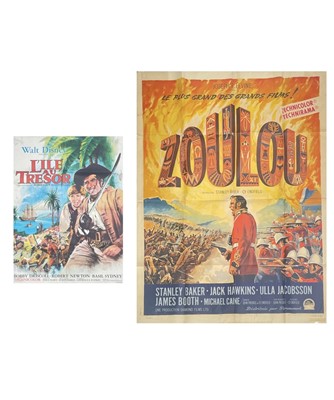 Lot 97 - A French Zulu film poster 1964.