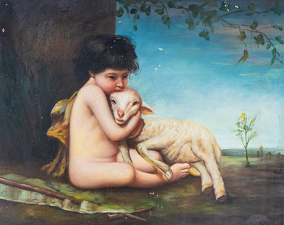 Lot 172 - John The Baptist With Lamb