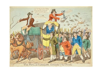 Lot 4 - (William Heath et al) Six Regency era caricatures