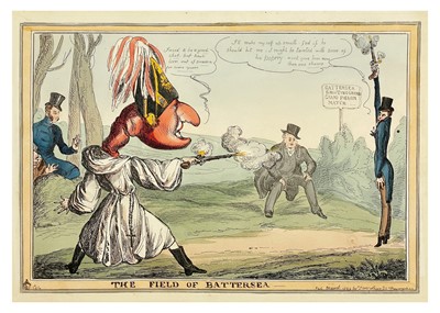 Lot 4 - (William Heath et al) Six Regency era caricatures