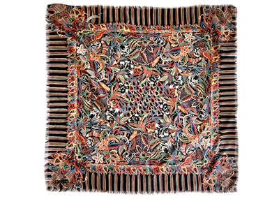 Lot 324 - A Collier Campbell pure new wool shawl scarf.