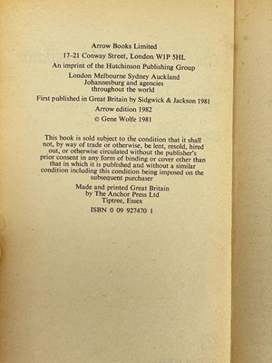 Lot 83 - WOLFE, Gene