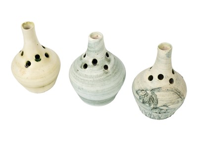 Lot 1519 - A collection of Carn pottery vases.