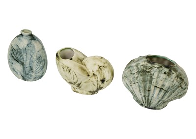 Lot 1519 - A collection of Carn pottery vases.