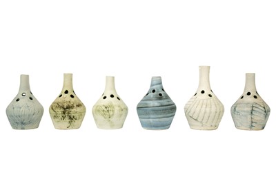 Lot 1520 - A collection of Carn pottery vases.