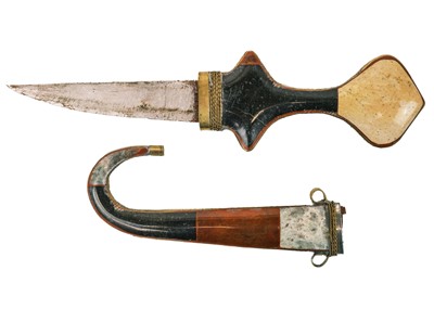 Lot 219 - A North African dagger.