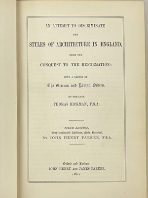 Lot 54 - (Armorial binding: St Johns College, Cambridge) RICKMAN, Thomas