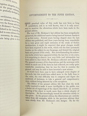 Lot 54 - (Armorial binding: St Johns College, Cambridge) RICKMAN, Thomas