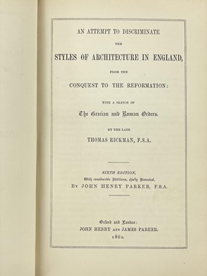 Lot 54 - (Armorial binding: St Johns College, Cambridge) RICKMAN, Thomas