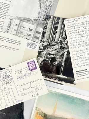 Lot 194 - Nicholas Pevsner and Priscilla Metcalf (MS correspondence from Metcalf)