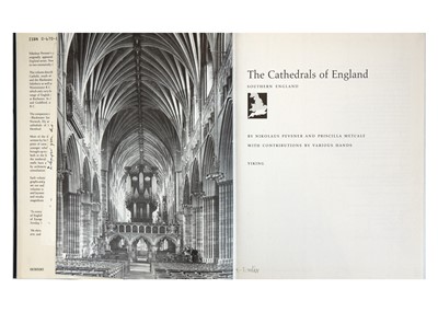 Lot 194 - Nicholas Pevsner and Priscilla Metcalf (MS correspondence from Metcalf)