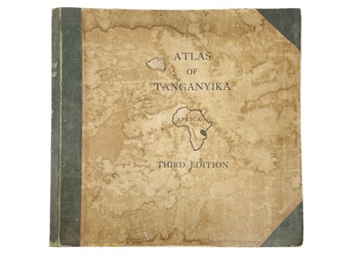 Lot 46 - 'Atlas of Tanganyika, East Africa'