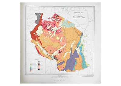Lot 46 - 'Atlas of Tanganyika, East Africa'