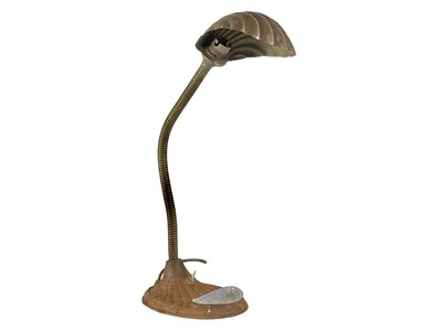 Lot 95 - A "Supreme" adjustable desk lamp.