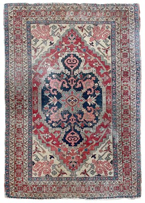 Lot 79 - A Heriz rug, North West Persia, circa 1920.