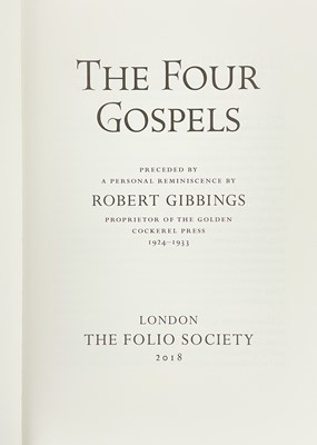 Lot 79 - (Eric Gill illustrations) The Folio Society