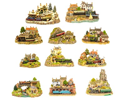 Lot 1317 - A collection of ten Banbury Mint Country Lines models by Jane Hart.