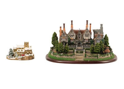 Lot 1390 - A large Banbury Mint English Manor House model.
