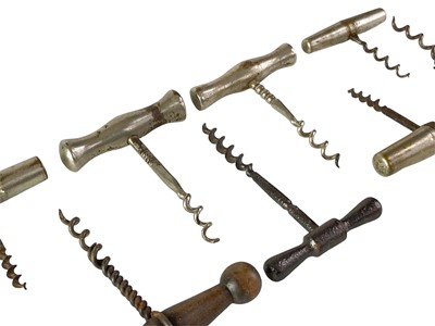 Lot 58 - A Clough corkscrew, and various pocket corkscrews.