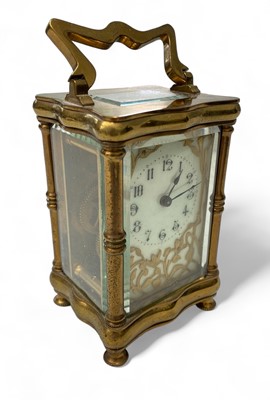 Lot 1648 - A French carriage timepiece