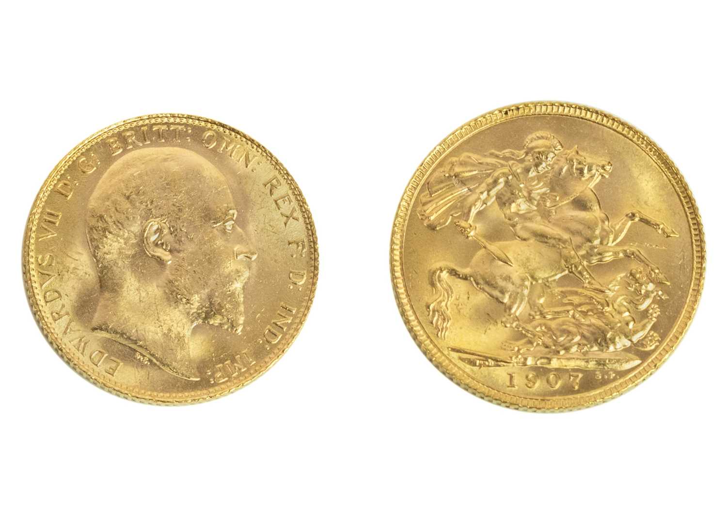 Lot 75 - 1907 Royal Mint King Edward VII gold