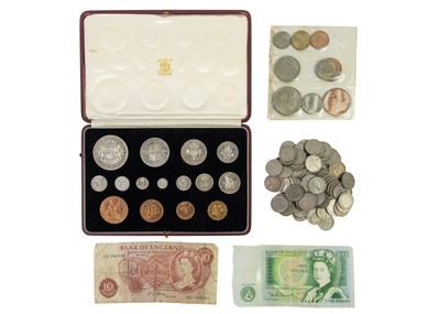 Lot 80 - GB Royal Mint 1937 cased proof coin set including Maundy, plus 1953 coin set etc.