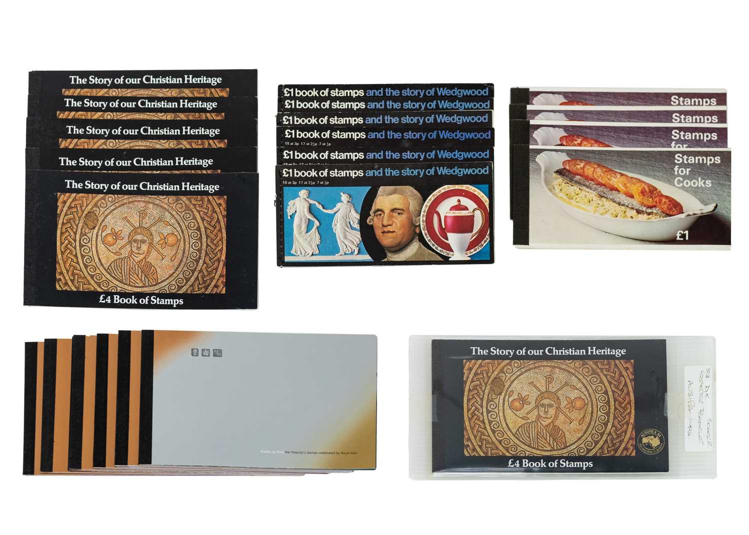 Lot 396 - GB Prestige Booklets - more unusual examples (x24 booklets) - face value of decimal stamps £121