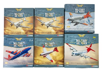 Lot 812 - Corgi Aviation Military Air Power (1:144 scale) x6