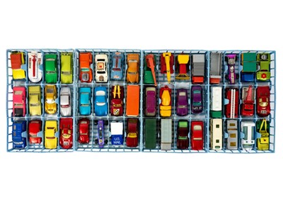 Lot 831 - Matchbox collector's case with 48 vehicles