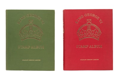Lot 411 - King George VI stamp albums (x2)