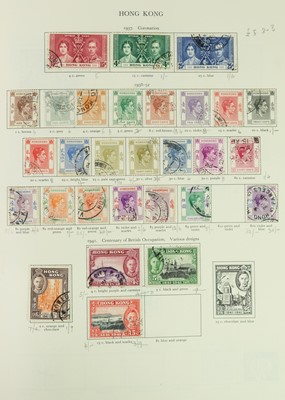 Lot 411 - King George VI stamp albums (x2)