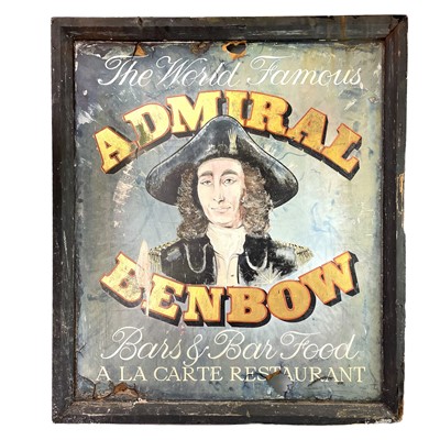 Lot 79 - A pub sign from Admiral Benbow public house, Penzance.