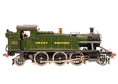 Lot 529 - 'O' Gauge GWR 55xx 2-6-2 tank locomotive