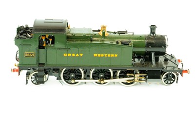 Lot 529 - 'O' Gauge GWR 55xx 2-6-2 tank locomotive