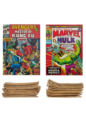 Lot 949 - Avengers, Marvel / Hulk Comics 1973/5 (approx. 100)